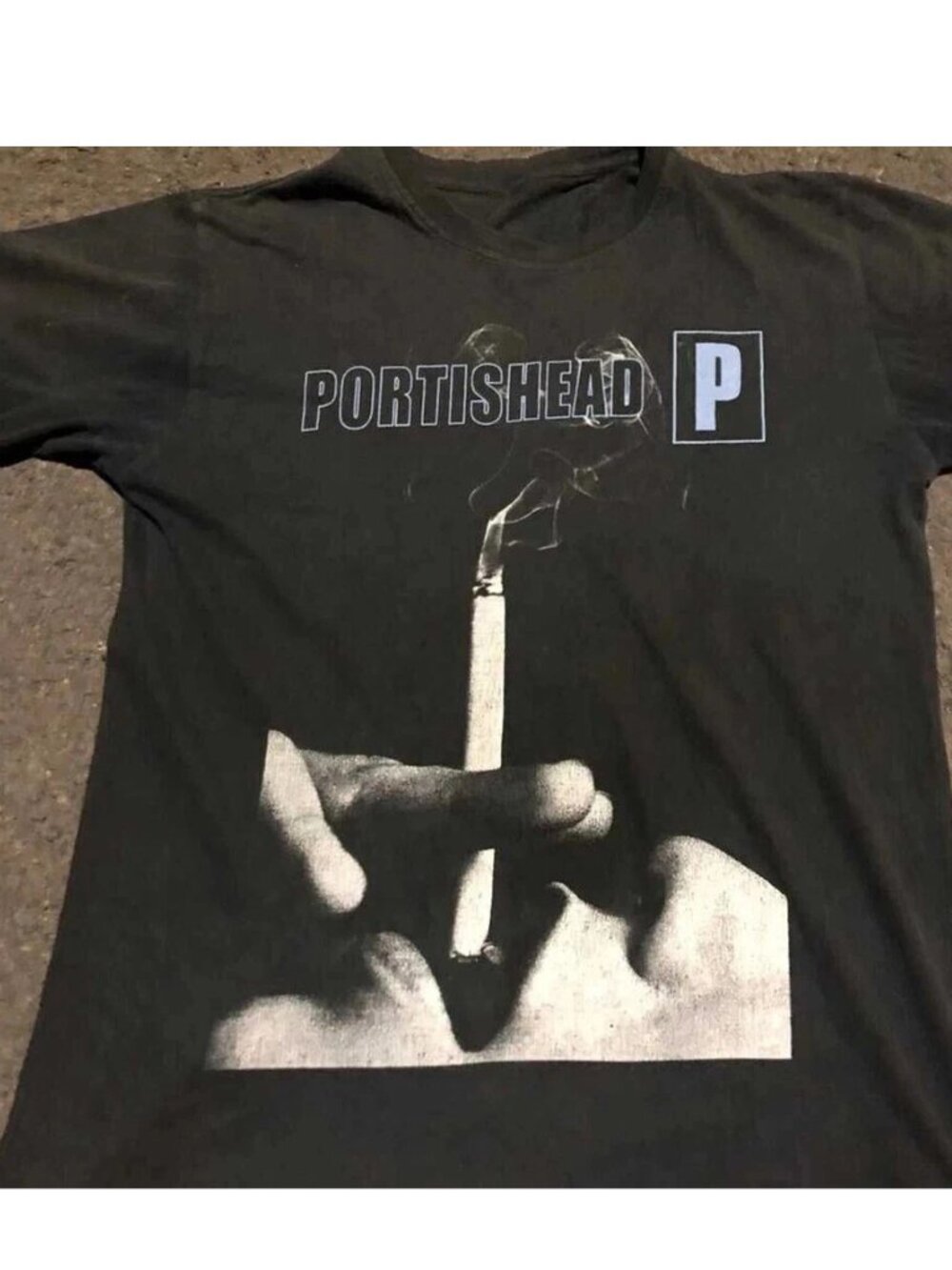 Portishead Classic Band Graphic Black Unisex T-Shirt